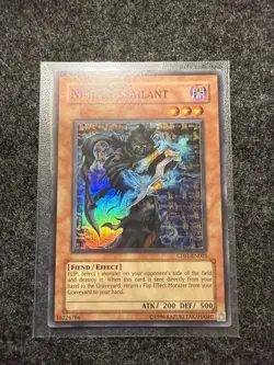 Yugioh - Night Assailant CP01-EN005 Super Rare - Image 1