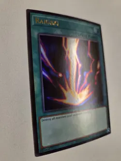 Raigeki LCKC-EN088 Ultra Rare Yugioh Legendary Collection Kaiba Unlimited Mint - Image 2