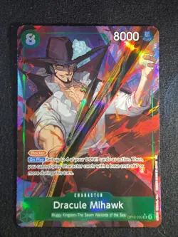 Dracule Mihawk (Alternate Art) OP12-030 Legacy of the Master Foil - Image 1