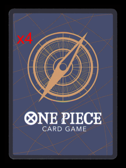4 X One Piece Hatchan OP03-033 Pillars of Strength English Playset NM - Image 2