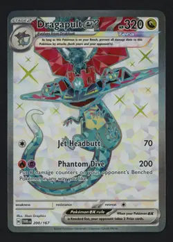 Dragapult ex 200/167 SV06: Twilight Masquerade Ultra Rare Pokemon TCG - Image 1