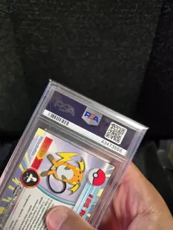 PSA 10 2000 Pokemon Game Topps Chrome TV Raichu Rare GEM MINT Base Set #26 - Image 5