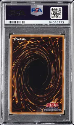 2008 YU-GI-OH! JPN YAP1-ANNIVERSARY PACK #JP001 BLUE-EYES WHITE DRAGON PSA 9 - Image 2