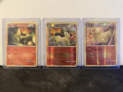 Pokemon Meganium Prime HeartGold SoulSilver Card 109/123 Holo Rare Lot - Image 4