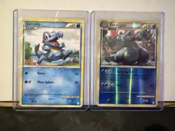 Pokemon Meganium Prime HeartGold SoulSilver Card 109/123 Holo Rare Lot - Image 5