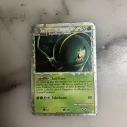 Meganium Prime 109/123 Holo - Pokemon HeartGold SoulSilver 2010 - MP HP - Image 1