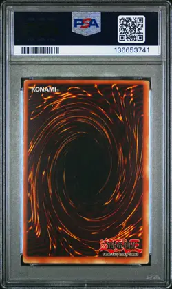 2002 YU-GI-OH! PROMO BPT-COLLECTOR'S TINS #005 RED-EYES B. DRAGON PSA 7 - Image 2