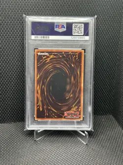 2002 YU-GI-OH! PROMO BPT-COLLECTOR'S TINS #003 BLUE-EYES WHITE DRAGON PSA 9 - Image 2