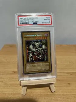 Yu-Gi-Oh! TCG PROMO Summoned Skull #002 BPT Collector’s Tin PSA 8 - Image 1