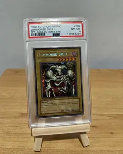 Yu-Gi-Oh! TCG PROMO Summoned Skull #002 BPT Collector’s Tin PSA 8 - Image 2