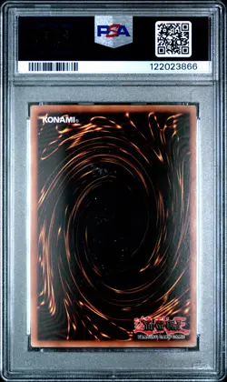 2002 YU-GI-OH! PROMO BPT-COLLECTOR'S TINS #005 RED-EYES B. DRAGON PSA 8 - Image 2