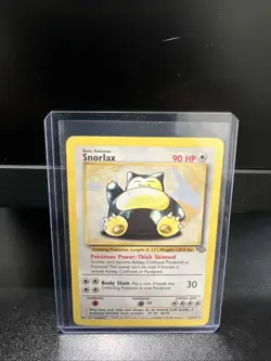 Pokemon TCG Snorlax Jungle 27/64 Non-Holo Rare Vintage 1999 WOTC Card - Image 1