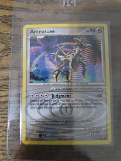Arceus LV.100 Holo DP50 - Pokemon TCG Diamond and Pearl Promo- NM - RARE Card - Image 1