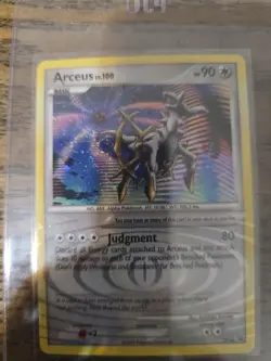 Arceus LV.100 Holo DP50 - Pokemon TCG Diamond and Pearl Promo- NM - RARE Card - Image 2