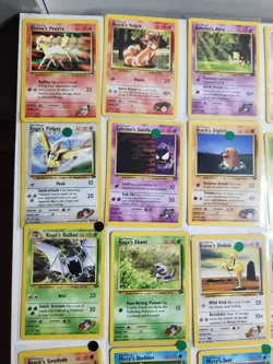 Pokemon Gym Challenge Gym Heros Lot NM-LP 38 cards great condition sleeved - Image 2