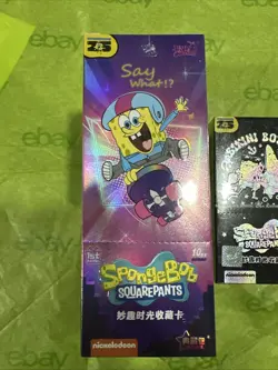 Spongebob Cards 25th Anniversary Kayou LOT OF 2 Boxes Trading Card's NEW/SEALED - Image 2