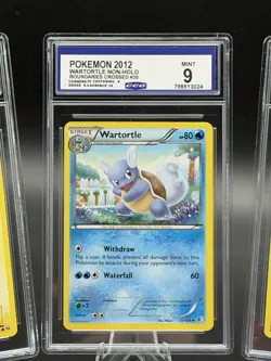 Lot (4) GRADED Pokemon Cards Wartortle 9, Koffing 10, Trainer 10, Magnemite 9.5 - Image 4