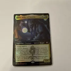 1 x FOIL Tivit, Seller of Secrets (Extended Art) NM 109 MTG Commander - Image 1