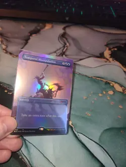 NM MTG Card Temporal Manipulation (R) Secret Lair FOIL, ART by Frank Frazetta - Image 1