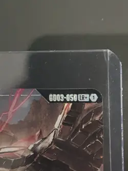 “LR+” Gundam Barbatos Lupus LR+ GD03-050 Gundam Card Game English New - Image 3