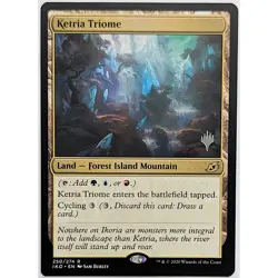 Ketria Triome, Promo, Ikoria: Lair of Behemoths (IKO) #250 NM MTG - Image 1