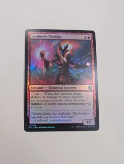 MTG - Explosive Prodigy (Foil) - Lorwyn Eclipsed NM/M Condition - Image 1