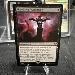 Bloodchief Ascension Commander Masters Regular RARE MTG - Image 1