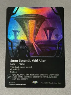 Susur Secundi, Void Altar (Borderless) MTG Edge of Eternities Foil NM - Image 1