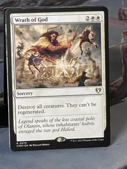 MTG Wrath Of God RARE Commander Masters 70 NM/Mint - Image 1