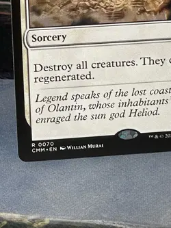 MTG Wrath Of God RARE Commander Masters 70 NM/Mint - Image 5