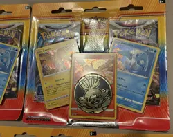 Lot Of 5 Pokemon TCG SW/SH 2 Pack Blister Zapdos Moltres Articuno + Coin NEW - Image 3