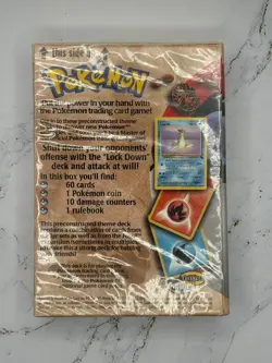 WIZARDS OF THE COAST POKEMON FOSSIL LOCKDOWN THEME DECK NEW FACTORY SEALED 742818060776 - Image 5
