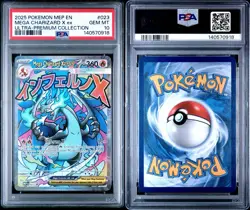 Pokemon Mega Charizard X ex 023 /And ORICORIO 024 MEV Black Star Promo - PSA 10 - Image 4