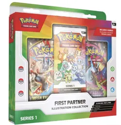 Pokemon - TCG - First Partner Illustration Collection - Series 1 Presale 20/3/26 - Image 1