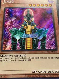 Jinzo | PSV-EN000 | Secret Rare | 25th Anniversary | NM | YuGiOh! - Image 2