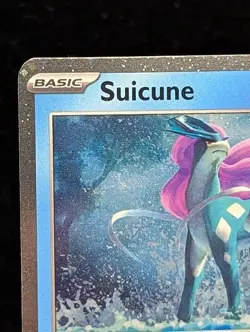 Pokemon Suicune 026/094 Phantasmal Flames Cosmo Holo Knockout Exclusive TCG NM - Image 2