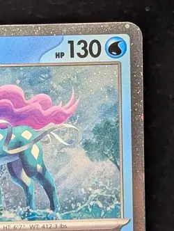 Pokemon Suicune 026/094 Phantasmal Flames Cosmo Holo Knockout Exclusive TCG NM - Image 3