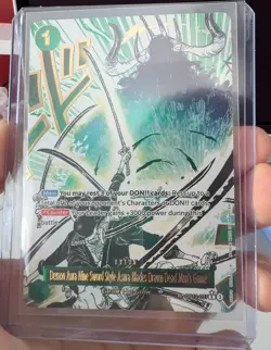 One Piece Demon Aura Dead Man's Game Zoro Event AA English OP12-037 - Image 1