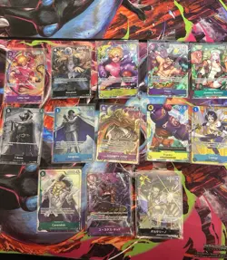 One Piece CCG Card Lot 57x SR, 13x AR, 8x SEC, 2x Leaders - Image 3