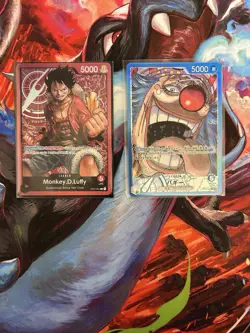 One Piece CCG Card Lot 57x SR, 13x AR, 8x SEC, 2x Leaders - Image 4