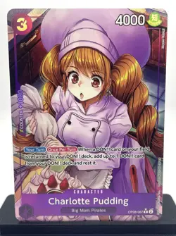 Charlotte Pudding (Parallel), OP08-067, Two Legends, Foil, One Piece TCG - Image 1