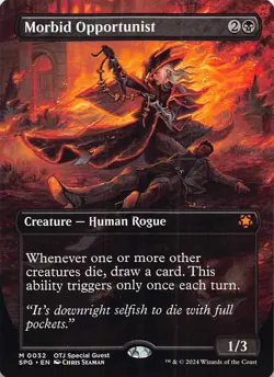Morbid Opportunist (Borderless) M Special Guests 32 NM - Image 1