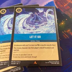 Let It Go First Chapter 4x x4 Disney Lorcana - Image 1