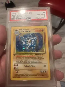 1999 Pokemon TCG Machamp #8/102 NM Sealed Base Set 1st Edition Holo Rare WOTC - Image 5