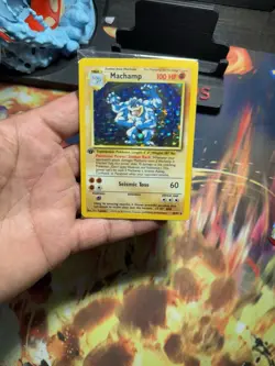 Sealed Pokemon TCG WOTC Base Set 1st Edition Machamp 8/102 Holo Rare. NM 🔥 - Image 2