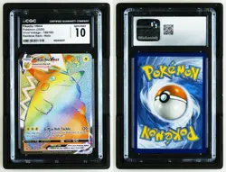 2020 Pokemon Pikachu VMAX Rainbow Secret 188/185 Vivid Voltage CGC Gem Mint 10 - Image 3