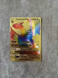 Pokemon Pikachu Gold Foil Card Pikachu Max Rainbow VMAX - Image 1