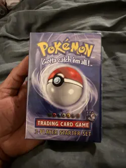 Pokemon TCG 2-Player Starter Set Theme Deck Base Set WOTC 1999 Factory Sealed - Image 1