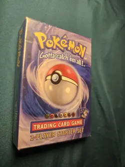Pokemon 2-Player Starter Base Set Theme Deck WOTC 1999 TCG Factory SEALED - Image 1