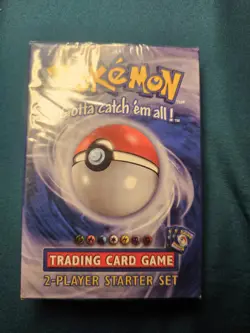 Pokemon 2-Player Starter Base Set Theme Deck WOTC 1999 TCG Factory SEALED - Image 2